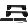 Rockstable 19 colių riedantis postamentas - juodas - SPCC plienas - 600 mm plotis - 800 mm gylis