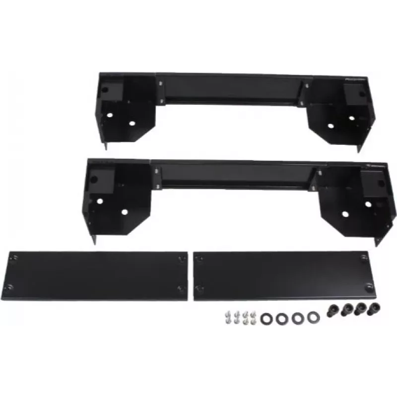 Rockstable 19 colių riedantis postamentas - juodas - SPCC plienas - 600 mm plotis - 800 mm gylis