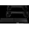 Rockstable 19 colių riedantis postamentas - juodas - SPCC plienas - 600x600 mm - RS19-PH6610