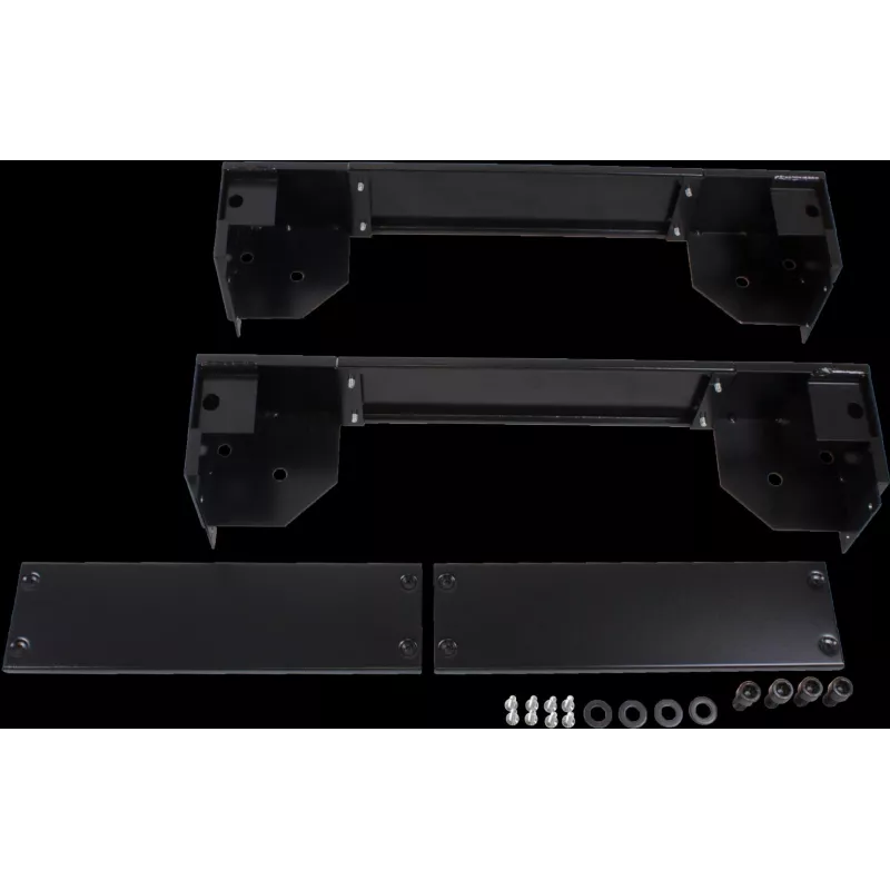 Rockstable 19 colių riedantis postamentas - juodas - SPCC plienas - 600x600 mm - RS19-PH6610