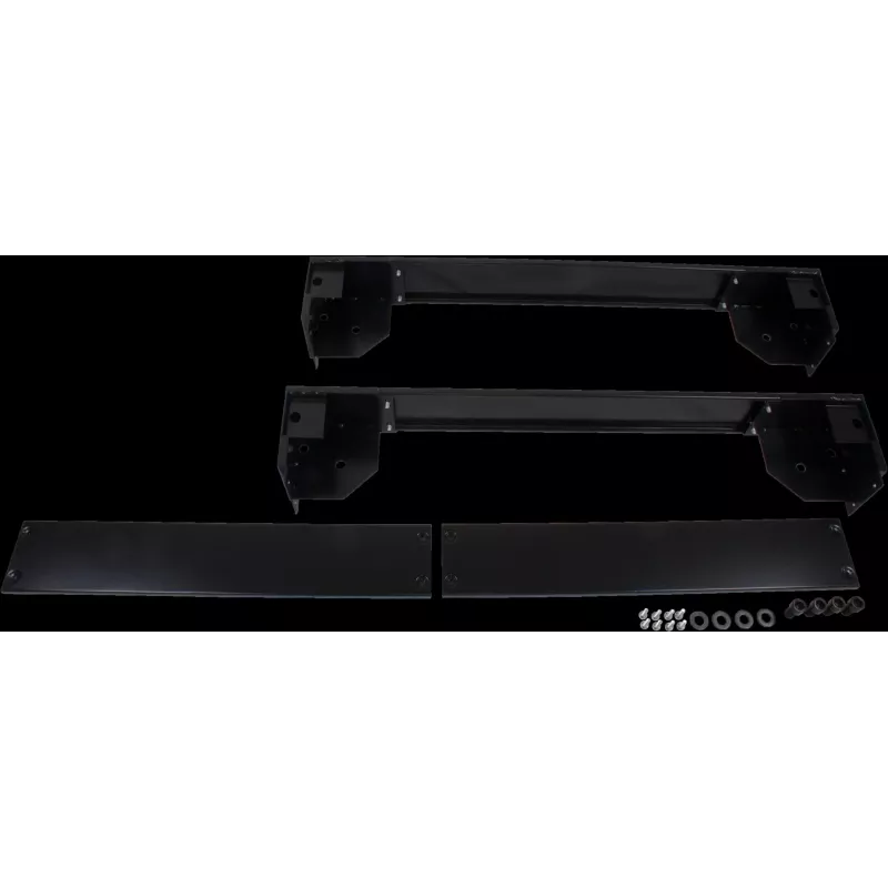Rockstable 19 colių riedantis postamentas - juodas - SPCC plienas - 800x800 mm - RS19-PH8810