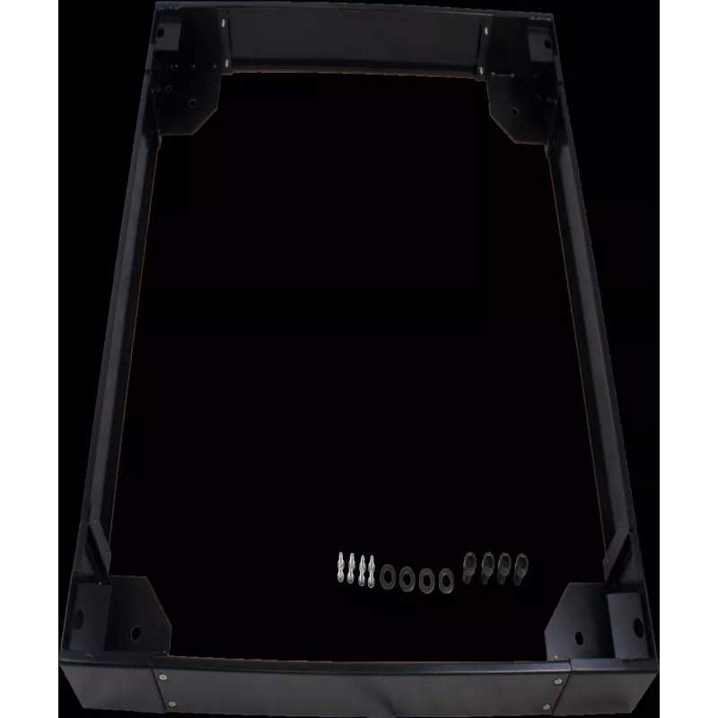 Rockstable 19 colių riedantis postamentas - juodas - SPCC plienas - 800x800 mm - RS19-PH8810