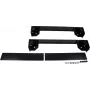 Rockstable 19 colių riedantis postamentas - juodas - SPCC plienas - 800x800 mm - RS19-PH8810