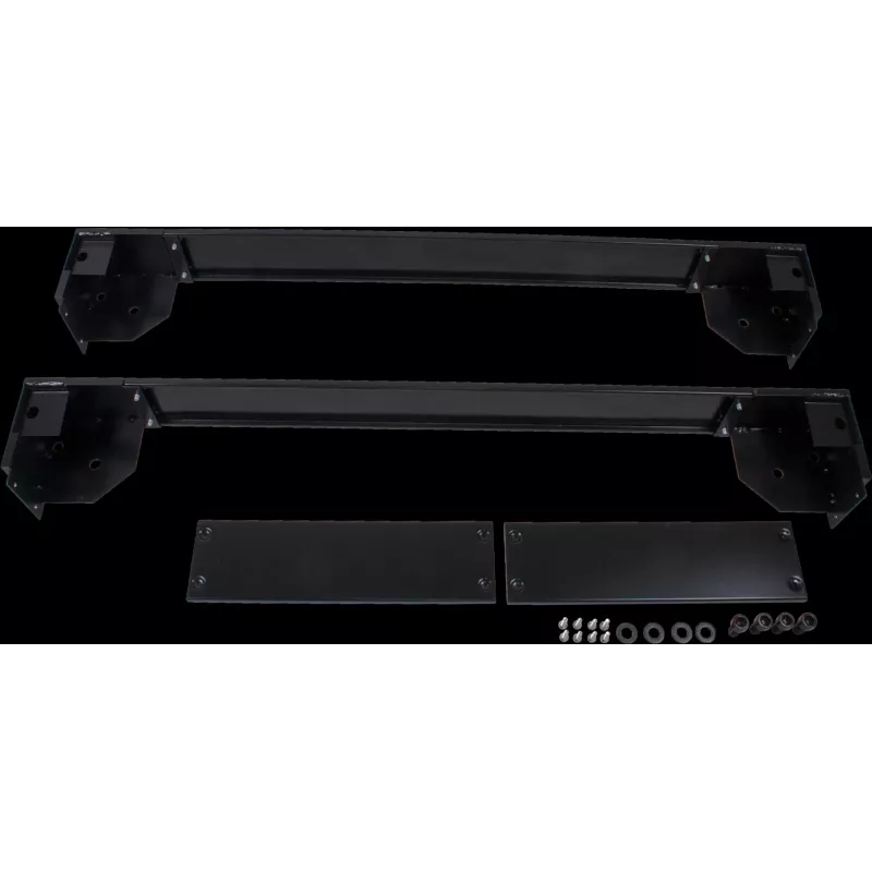 Rockstable 19 colių riedantis postamentas - ratukų platforma - juoda - SPCC plienas - 600 mm x 1000 mm