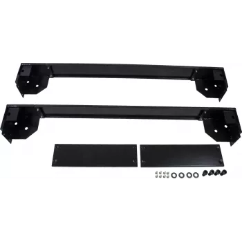 Rockstable 19 colių riedantis postamentas - ratukų platforma - juoda - SPCC plienas - 600 mm x 1000 mm