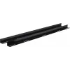 Rockstable 19 L formos atraminiai bėgiai 1200 mm gyliui - stovo bėgių rinkinys - juodi - plieniniai - 48,3 cm (19 colių) - 35 mm - 950 mm