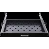 Rockstable 1U 19 colių ištraukiama lentyna - Lentyna - SPCC plienas - Juoda - 1 vnt. - 3,45 kg (RS19-UH66)