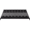 Rockstable 1U 19 colių sunkiasvorė lentyna stovui - fiksuota lentyna - SPCC plienas - juoda - 1 vnt. - 3,2 kg (RS19-SFH68)