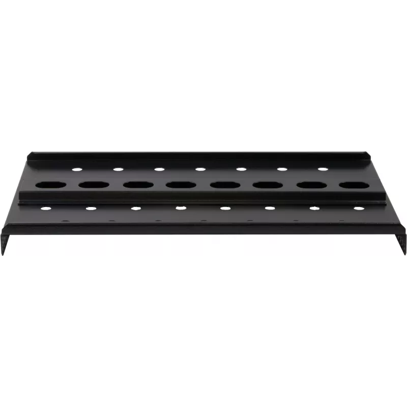 Rockstable 1U 19 colių sunkiasvorė lentyna - fiksuota stelažinė lentyna - SPCC plienas - juoda - 50 kg keliamoji galia - 482 x 660 x 44 mm (RS19-SFH66)