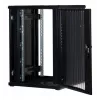 Rockstable 22U 19 colių serverio spinta su tinkliniu dangčiu - laisvai pastatomas stovas - 22U - 800 kg keliamoji galia - užrakinamos durys - tvirtinimo bėgeliai - reguliuojamos kojelės (RS19-8822PP)