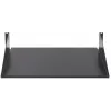 Rockstable 2U 19 colių fiksuota stelažo lentyna - plieninė - juoda - 2,75 kg (RS19-FH21)