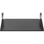 Rockstable 2U 19 colių fiksuota stelažo lentyna - plieninė - juoda - 2,75 kg (RS19-FH21)
