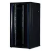 Rockstable 32 HE 19 colių serverio spinta su stiklinėmis durimis - laisvai pastatomas stovas - 32U - 800 kg - užrakinama spyna - tvirtinimo bėgiai - reguliuojamos kojelės (RS19-8832)