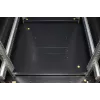 Rockstable 37 HE 19 inch Server Rack su tinklinėmis durimis - laisvai pastatomas rėmas - 37U - 800 kg - užrakinama spyna - tvirtinimo bėgiai - reguliuojamos kojelės (RS19-6837PP)