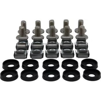 Rockstable M6 Phillips varžtų rinkinys - montavimui į stelažą - sidabriniai - 10 vnt. (RS19-M611)