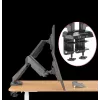 Rockstable RS-MM011B Profesionalus dviejų monitorių stalo laikiklis - spaustuvas/varžtas - 16 kg - 15-32 coliai - 100x100 mm - juodas