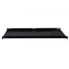 Rockstable RS19-FH612 1U Rack Shelf - Black - Steel - 60 kg Load Capacity - Oval Perforated