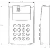 ROGER PR602LCD-DT-O tinklo prieigos valdiklis su LCD, RACS 5, 4000 vartotojų