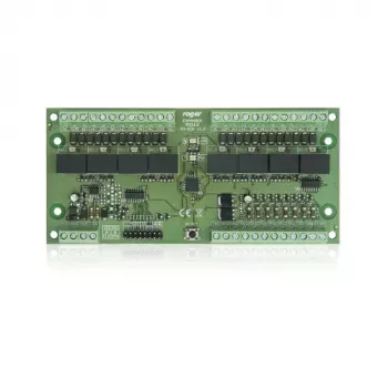 ROGER XM-8DR-BRD I/O plėtinio modulis, 8 įėjimai, 8 relių išėjimai, RS485