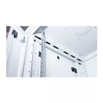 ROLINE 19 colių sieninis spintos kabinetas Basic Plus 6U 600x450 mm PxG pilkas