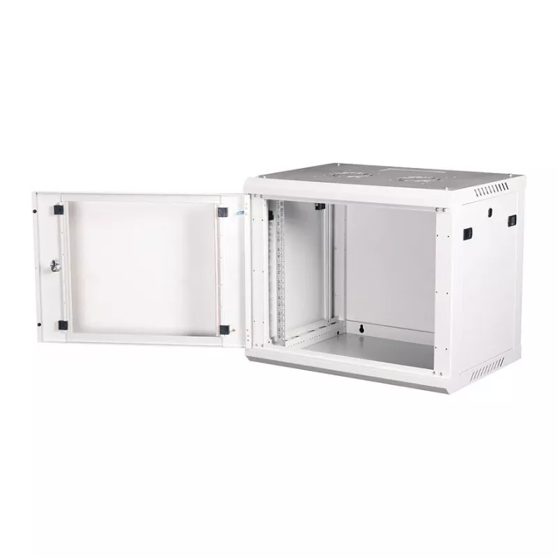 ROLINE 19 colių sieninis spintos kabinetas Basic Plus 6U 600x450 mm PxG pilkas