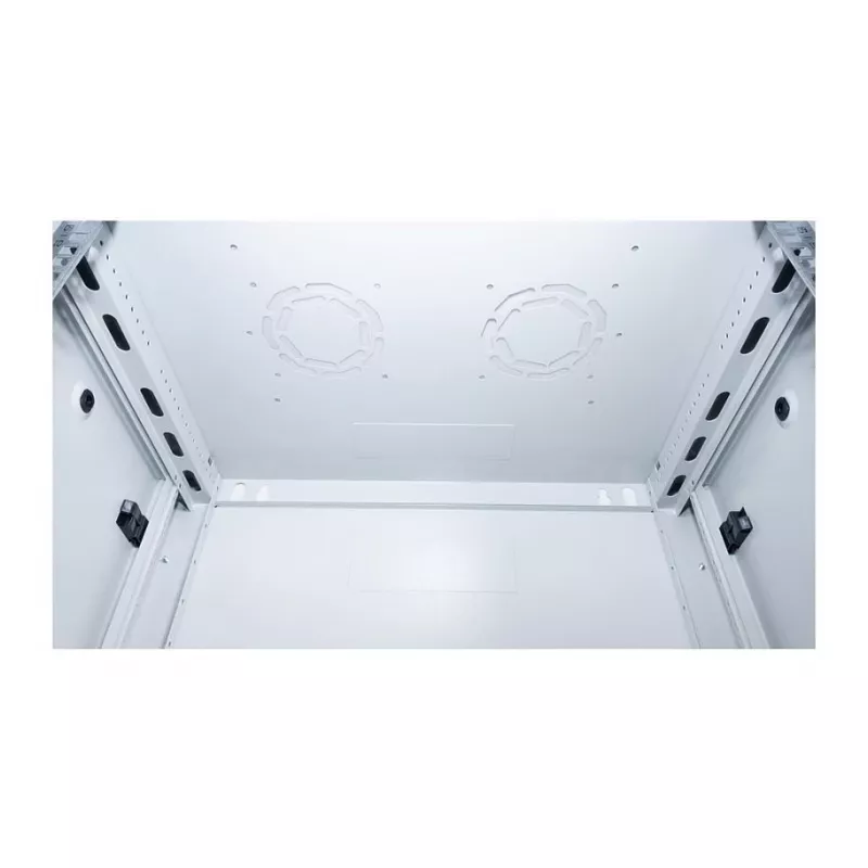 ROLINE 19 colių sieninis spintos kabinetas Basic Plus 6U 600x450 mm PxG pilkas