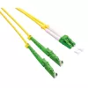 ROLINE OS2 vienmodis dvigubas optinis pataisos kabelis, LSH/APC į LC/APC, 9/125µm, LSOH, geltonas, 2m
