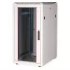 ROLINE Pro tinklo spintelė 22U 600x800mm su stiklinėmis durelėmis, šviesiai pilka RAL 7035 26.21.0050