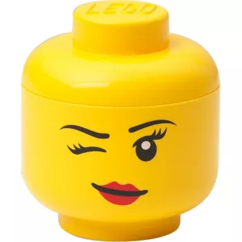 Room Copenhagen LEGO Storage Head Whinky Mini Yellow