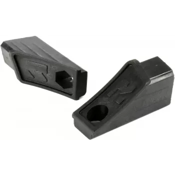 Root Industries Deck Rear Plugs - Juodi nailoniniai triukų paspirtuko denio galų dangteliai (pora)