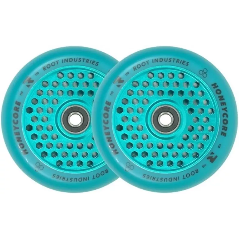 Root Industries Limited Edition Honeycore Wheels 110mm Blue/Pink