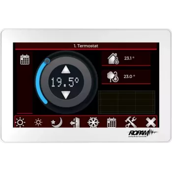 ROPAM Touch Panel TPR-7W 7 inch talpinis jutiklinis ekranas, Android 7.1 signalizacijos valdymo skydelis