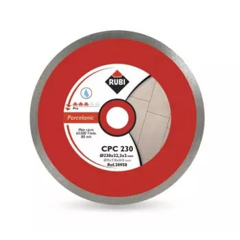 RUBI CPC Diamond Blade 250 x 25.4mm PRO for Porcelain Stoneware