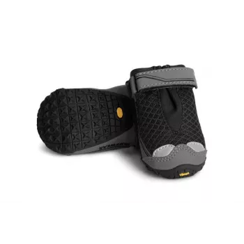Ruffwear Grip Trex Dog Boots - Obsidian Black, Size L