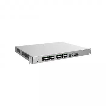Ruijie Networks RG-NBS5200-24GT4XS-P 24 prievadų Gigabitinis 3 sluoksnio valdomas PoE+ komutatorius su 4 x 10G SFP+ uplink