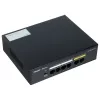Ruijie RG-ES106F-P 6 prievadų Fast Ethernet PoE komutatorius, 4 PoE+ prievadai, 54W biudžetas, nevaldomas, juodas