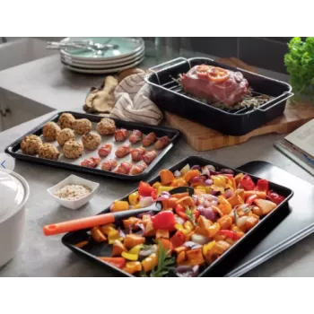 Russell Hobbs CW91612EU7 34cm Emaliuota Keptuvė su Gardelėmis