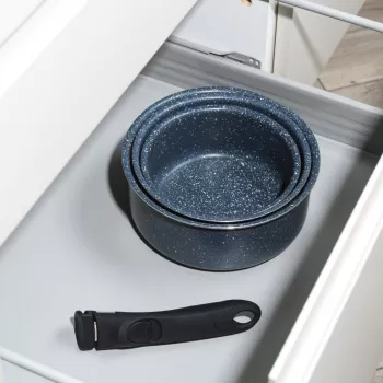 Russell Hobbs RH03294EU7 Nightfall 4 dalių puodų rinkinys su išmaniaisiais spaustukais