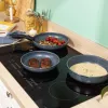 Russell Hobbs RH03297 Nightfall Stone 4 dalių Smart Clip keptuvių rinkinys