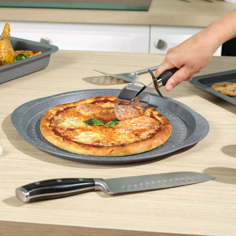 Russell Hobbs RH03756 Metallic Marble 3 Piece Bakeware Set