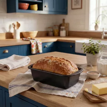 Russell Hobbs RH03893 Everyday Loaf Tin, Carbon Steel, Non-Stick, Charcoal, 230x120x65mm