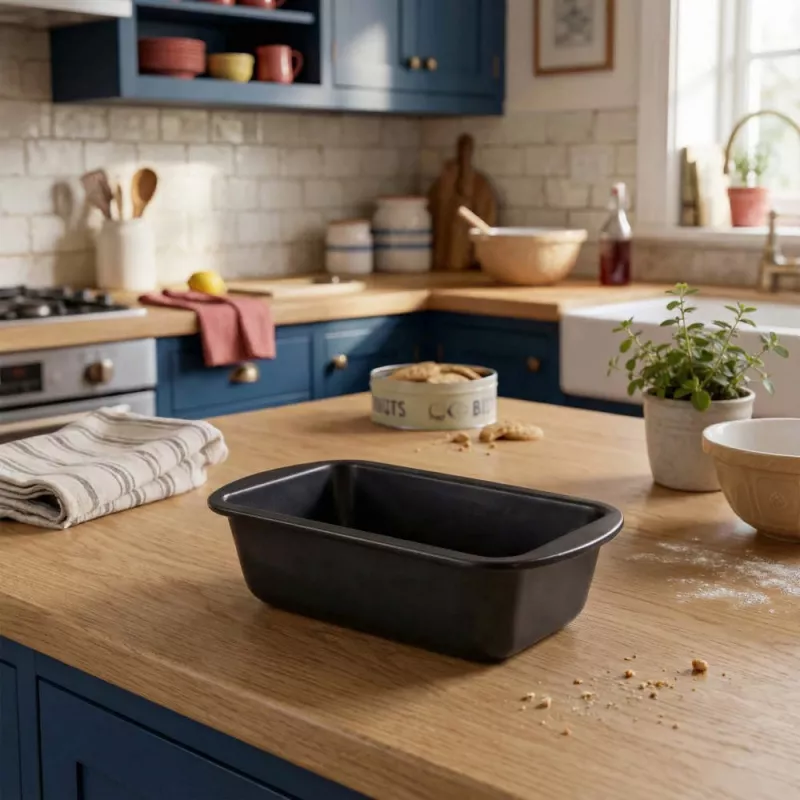 Russell Hobbs RH03893 Everyday Loaf Tin, Carbon Steel, Non-Stick, Charcoal, 230x120x65mm