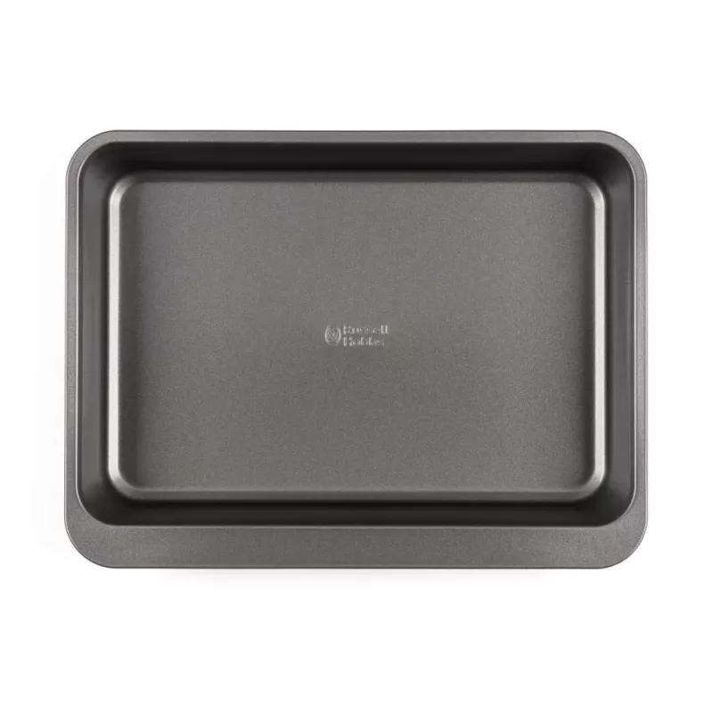 Russell Hobbs RH03903 Stacking 7 Piece Bakeware Set, Carbon Steel, Non-Stick, Charcoal Grey