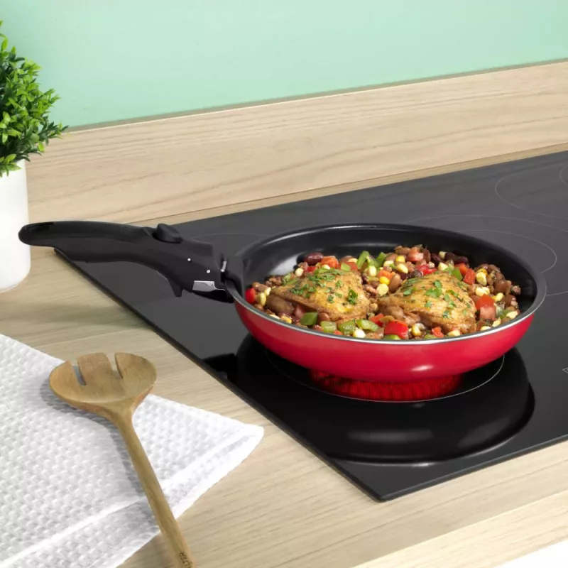 Russell Hobbs RH03995 Riviera 4 dalių keptuvių rinkinys su Smart Clip rankenomis