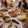Russell Hobbs RH04033 Nerūdijančio plieno 4 dalių Smart Clip keptuvių rinkinys