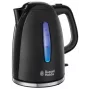 Russell Hobbs Textures Plus 22591-70 elektrinis virdulys, 1,7L, 2400W, juodas tekstūruotas ir blizgus