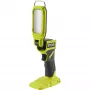 RYOBI 18V ONE+ Belaidis LED Projekcinis Darbinis Žibintas (Bare Tool) - 2500 liumenų, 360° besisukanti galvutė, USB įkrovimo prievadas, IP54