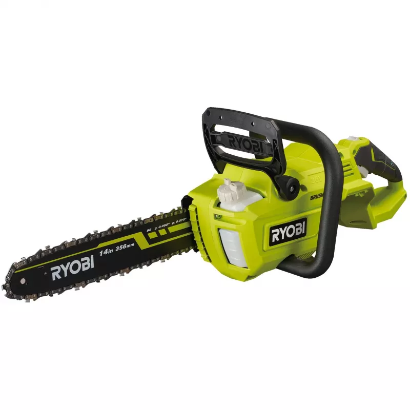 RYOBI MAX POWER belaidis grandininis pjūklas RY36CSX35A-0, 36V (Žalia/Juoda, tik įrankis)