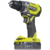 RYOBI ONE+ 18V akumuliatorinis smūginis gręžtuvas R18PD5-220S, 2x 2.0Ah Li-Ion baterijos