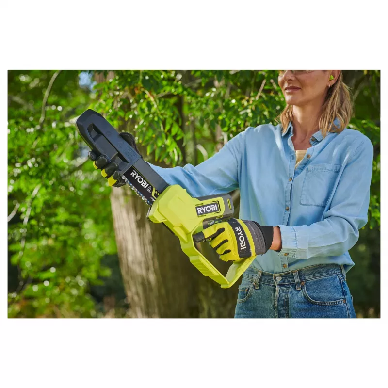Ryobi ONE+ RY18PS15A 18V belaidis medžių genėjimo pjūklas su 15 cm (150 mm) padanga – be akumuliatoriaus
